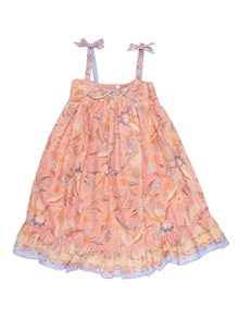 ZIMMERMANN Indra Kids Tie Front Dress