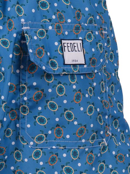 Fedeli SWIM TROUSERS WOVEN FABRIC MAN