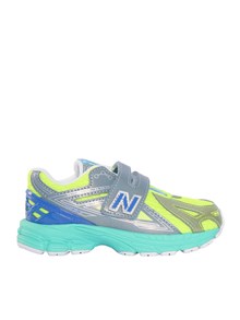 NEW BALANCE Kids Scarpa Kids Lifestyle ALKALINE GREEN / BLUE BIRD Synthetic