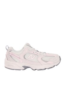 NEW BALANCE Kids Scarpa Kids Lifestyle GREY MATTER / PINK SALT Leather