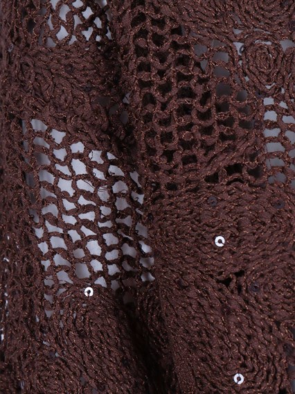Kangra Cashmere COREANA RICAMO CORNELY +PAILLETTES
