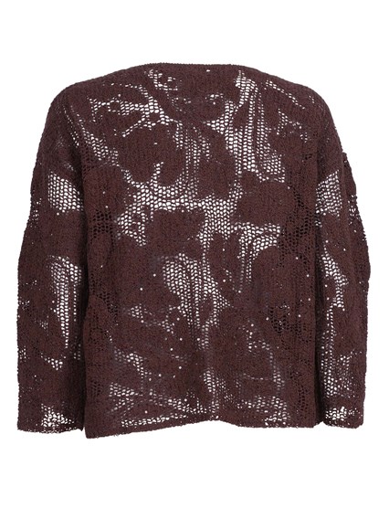 Kangra Cashmere COREANA RICAMO CORNELY +PAILLETTES