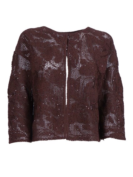 Kangra Cashmere COREANA RICAMO CORNELY +PAILLETTES