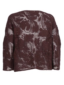 Kangra Cashmere COREANA RICAMO CORNELY +PAILLETTES