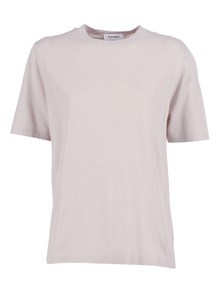 Kangra Cashmere Short-sleeved fully-fashioned crew neck sweater