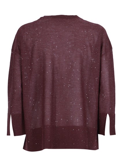 Kangra Cashmere SERAFINO CON BOTTONI  E MICROPAILLETTES