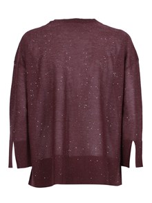 Kangra Cashmere SERAFINO CON BOTTONI  E MICROPAILLETTES