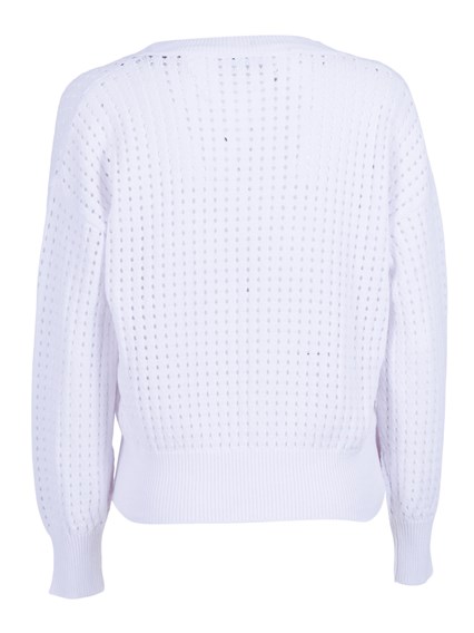 Kangra Cashmere PULLOVER A RETE MANICA  LUNGA