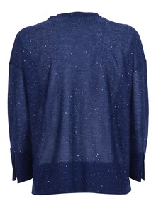 Kangra Cashmere SERAFINO CON BOTTONI  E MICROPAILLETTES