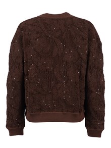 Kangra Cashmere BOMBER CORNELY CON FODERA E PAILLETTES