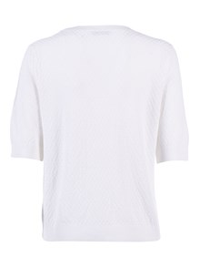 Kangra Cashmere GIROCOLLO MANICA CORTA MICROQUADRETTO