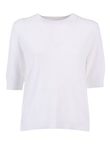 Kangra Cashmere GIROCOLLO MANICA CORTA MICROQUADRETTO