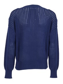 Kangra Cashmere PULLOVER A RETE MANICA  LUNGA