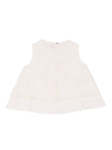 Magil Double-layer tulle top with floral embroidery