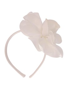 Magil Satin headband with flower