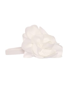 Magil Satin headband with flower