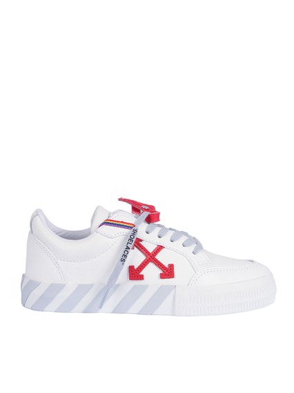 OFF WHITE KIDS B-VULC LOW LEATHER-001