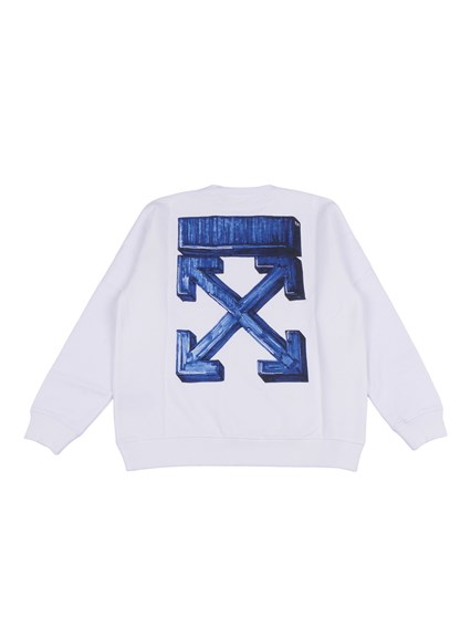 OFF WHITE KIDS ARROW SKETCH CREWNECK