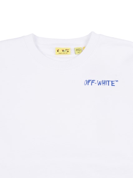 OFF WHITE KIDS ARROW SKETCH CREWNECK