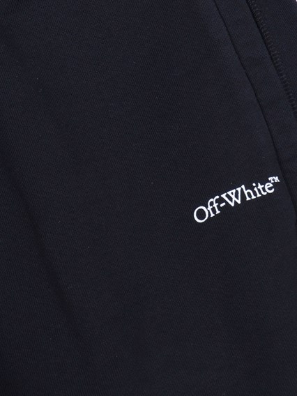 OFF WHITE KIDS BOOKISH DIAG SWEATPANT