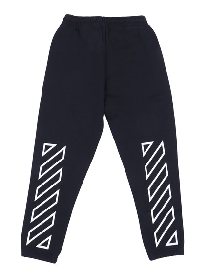 OFF WHITE KIDS BOOKISH DIAG SWEATPANT