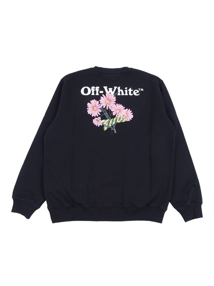 OFF WHITE KIDS DAISY TAPE CREWNECK