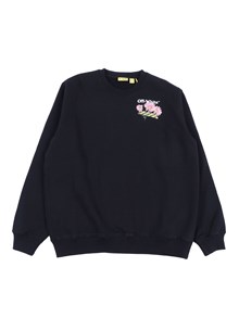 OFF WHITE KIDS DAISY TAPE CREWNECK