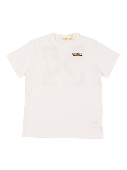 OFF WHITE KIDS ARROW PATCH TEE S/S