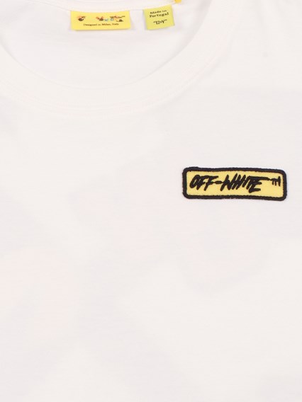 OFF WHITE KIDS ARROW PATCH TEE S/S
