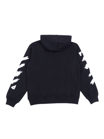 OFF WHITE KIDS DIAG PAINT HOODIE
