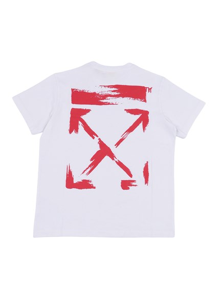 OFF WHITE KIDS ARROW PAINT TEE S/S