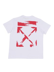 OFF WHITE KIDS ARROW PAINT TEE S/S