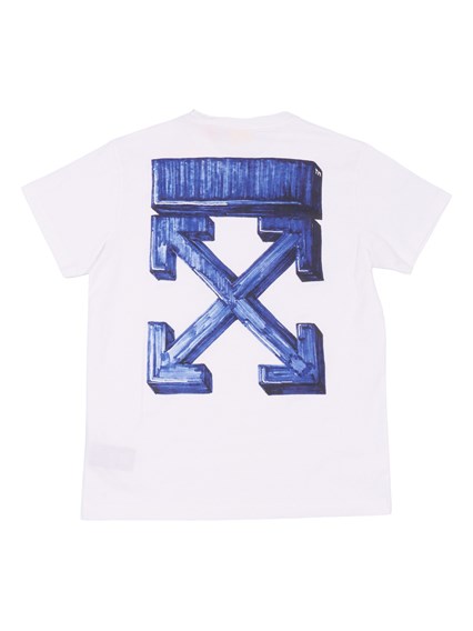 OFF WHITE KIDS ARROW SKETCH TEE S/S