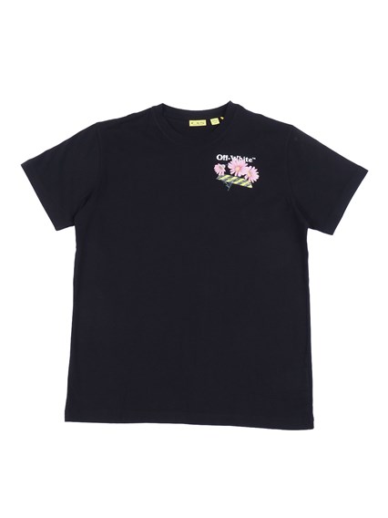 OFF WHITE KIDS DAISY TAPE TEE S/S