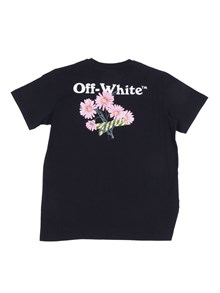 OFF WHITE KIDS DAISY TAPE TEE S/S