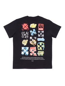 OFF WHITE KIDS OW MULTILOGO TEE S/S