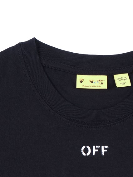OFF WHITE KIDS ARROW PAINT TEE S/S