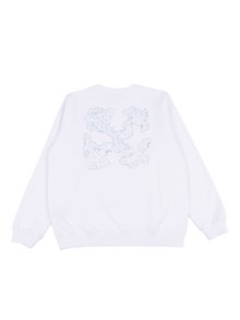 OFF WHITE KIDS ARROW BUTTERFLY CREWNECK