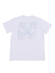 OFF WHITE KIDS ARROW BUTTERFLY TEE S/S
