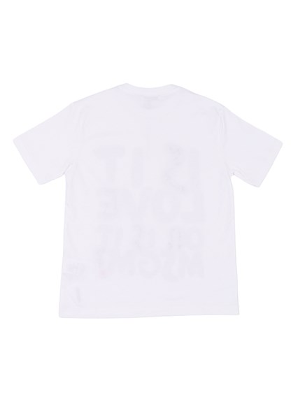 Msgm HAND EMBROIDERY JERSEY T-SHIRT GIRL