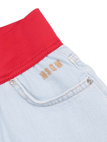 Msgm DENIM SHORTS GIRL