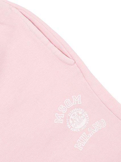 Msgm WASHED FLEECE BERMUDA UNISEX