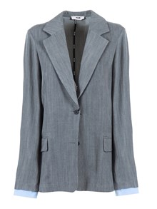 Msgm CHAMBRAY BLAZER GIRL