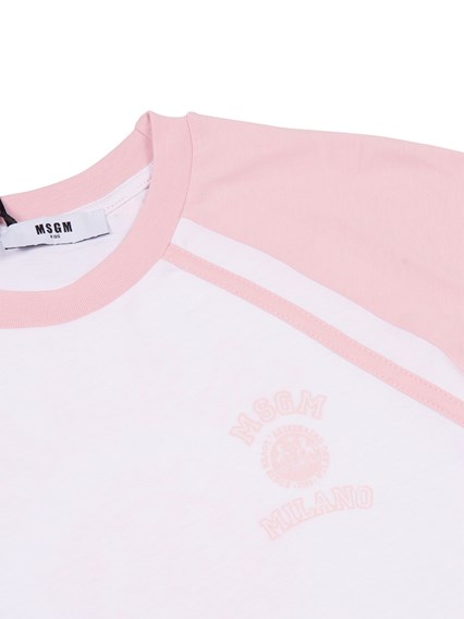 Msgm BOXY JERSEY T-SHIRT  GIRL