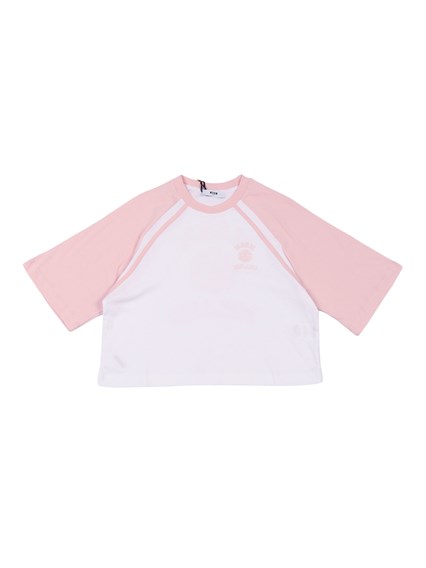 Msgm BOXY JERSEY T-SHIRT  GIRL