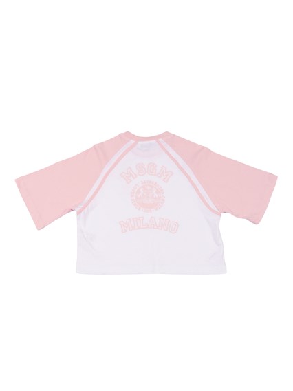 Msgm BOXY JERSEY T-SHIRT  GIRL