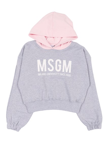 Msgm CROPPED HOODIE GIRL
