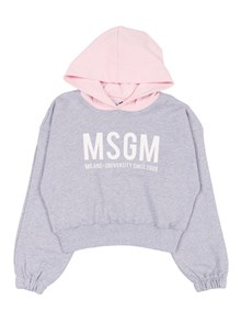 Msgm CROPPED HOODIE GIRL