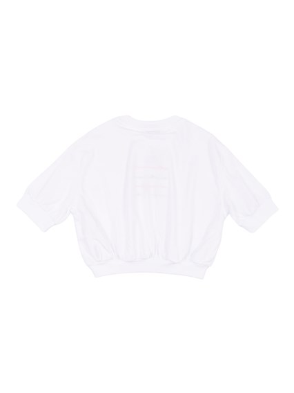 Msgm CROPPED JERSEY T-SHIRT GIRL