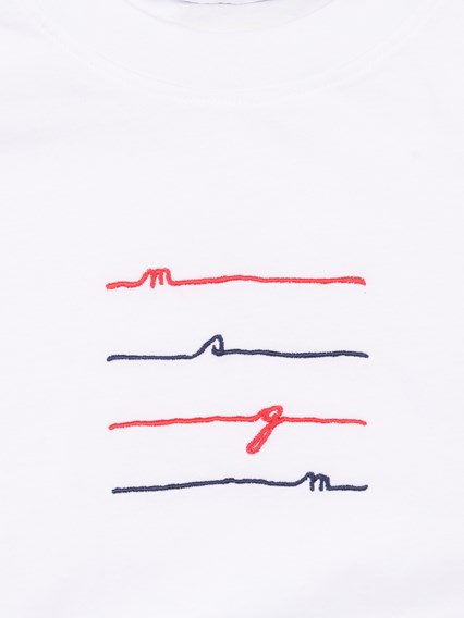Msgm CROPPED JERSEY T-SHIRT GIRL